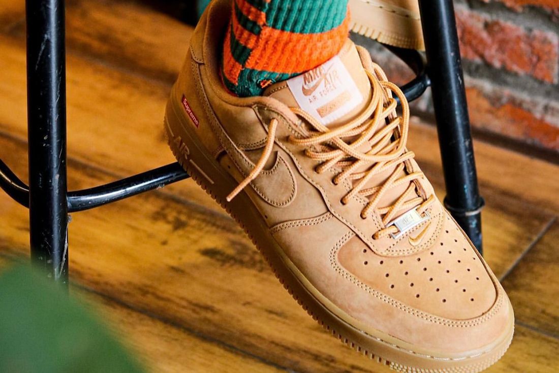 Supreme x Nike Air Force 1 'Wheat' Release on the cards? — Kick Game