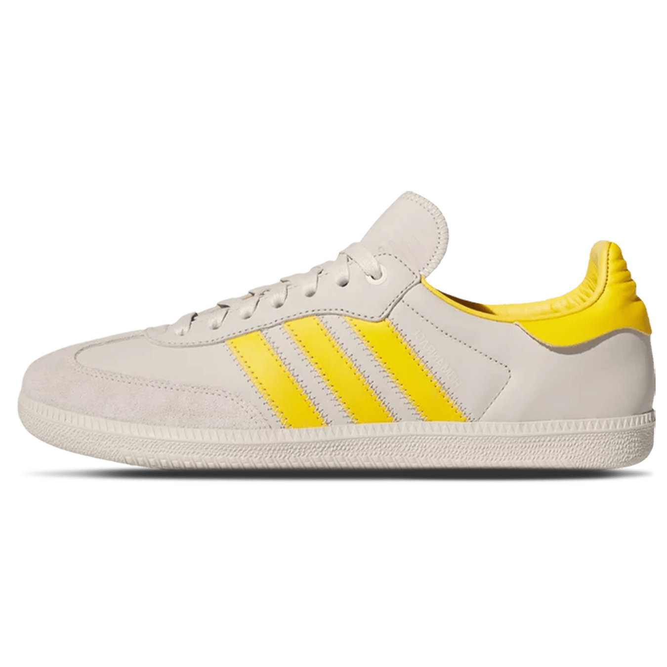 adidas Samba x Pharell Human Race Aluminium Bold Gold Kick Game