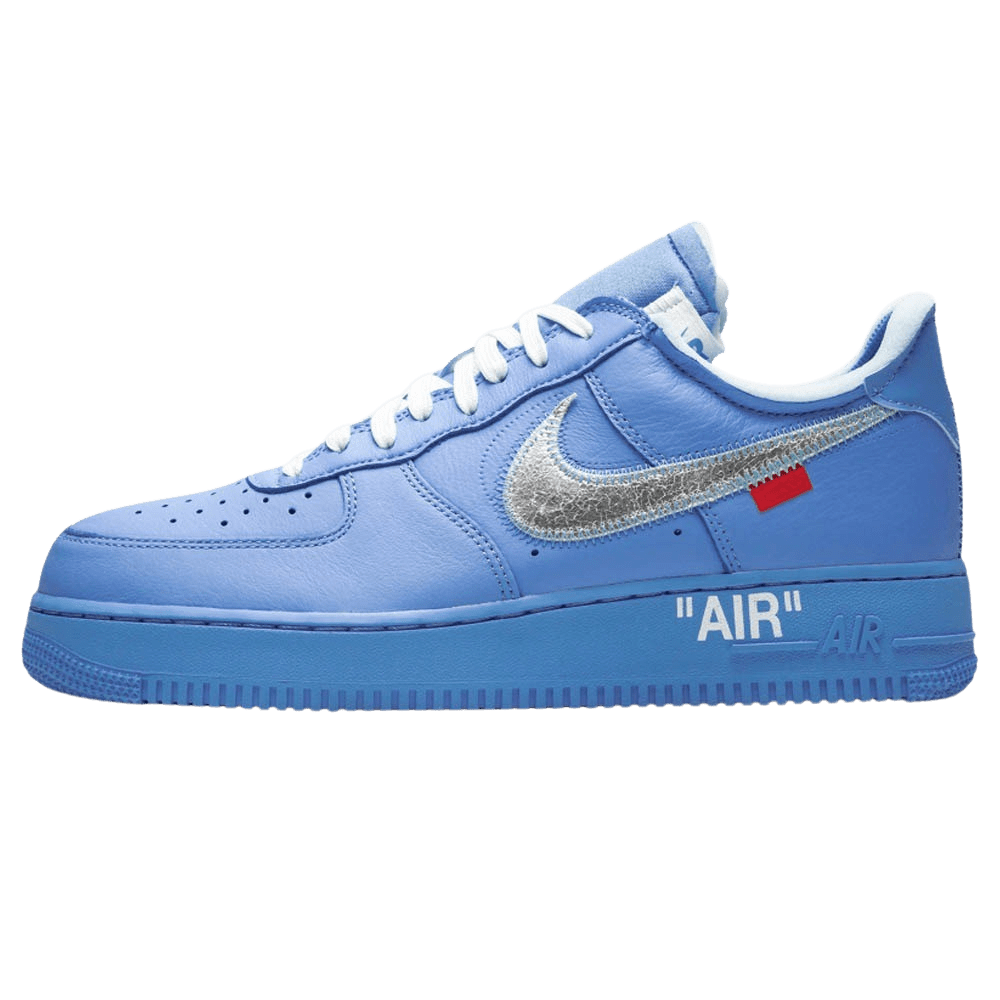 Nike X Off-White Air Force 1 Low Sneakers, Orange Air Force 1 Shoes