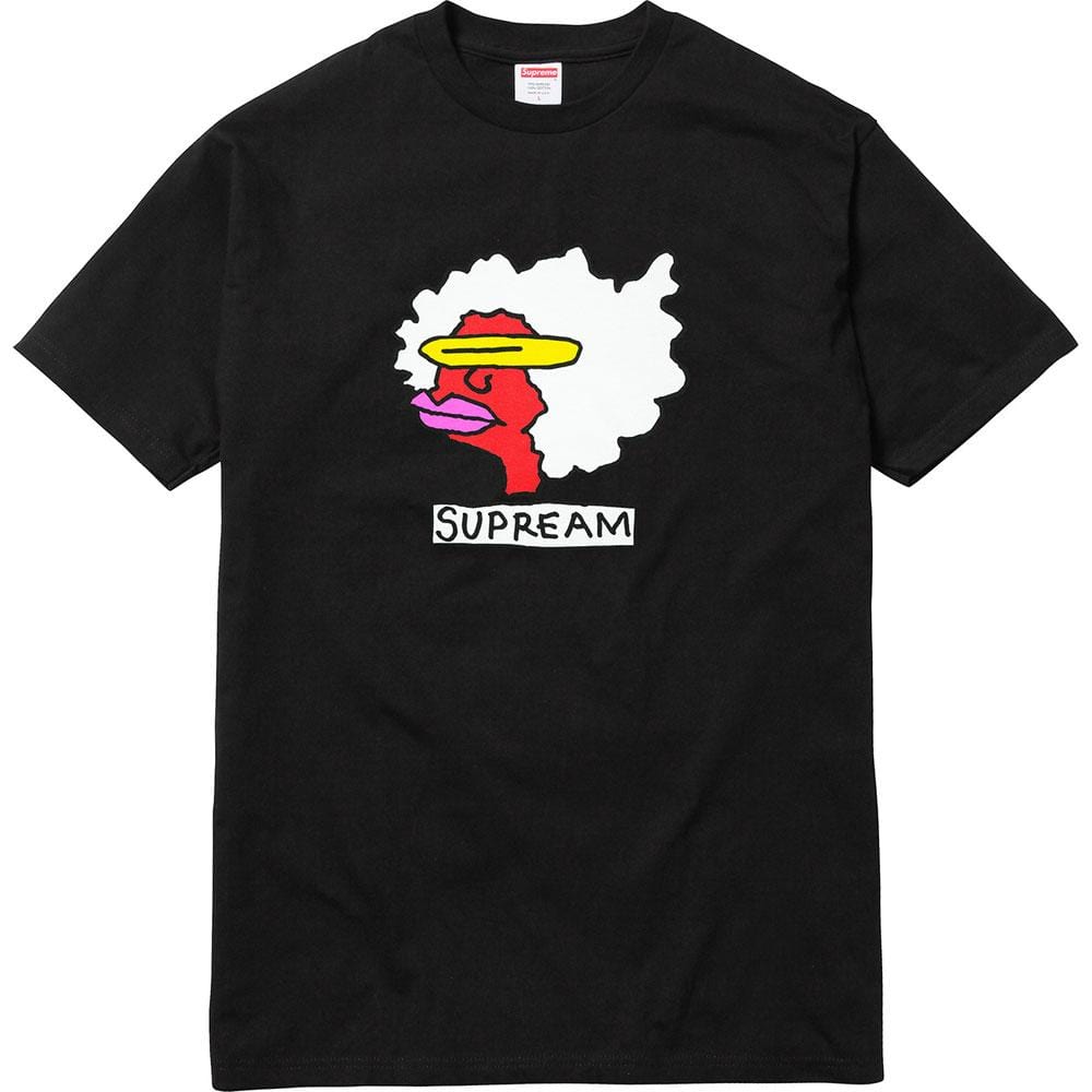 Supreme Gonz Tee Black Kick Game