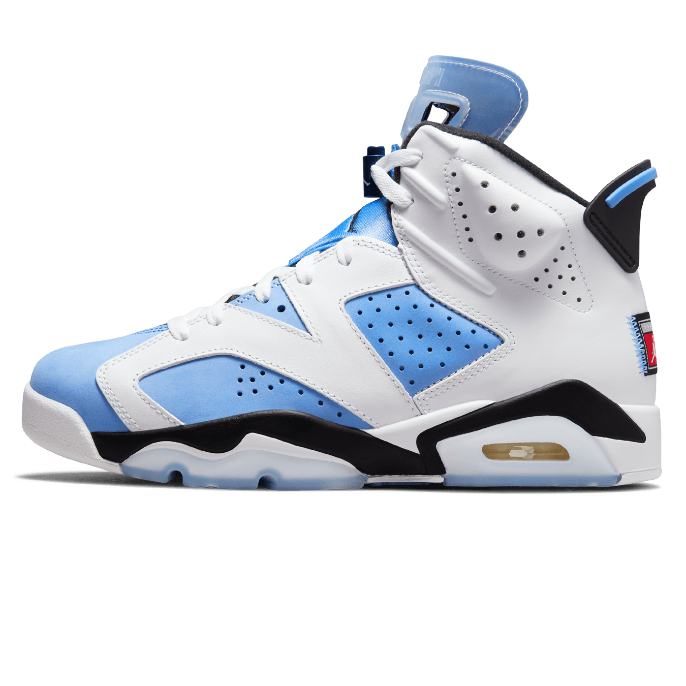 Blue and sale white jordan 6s