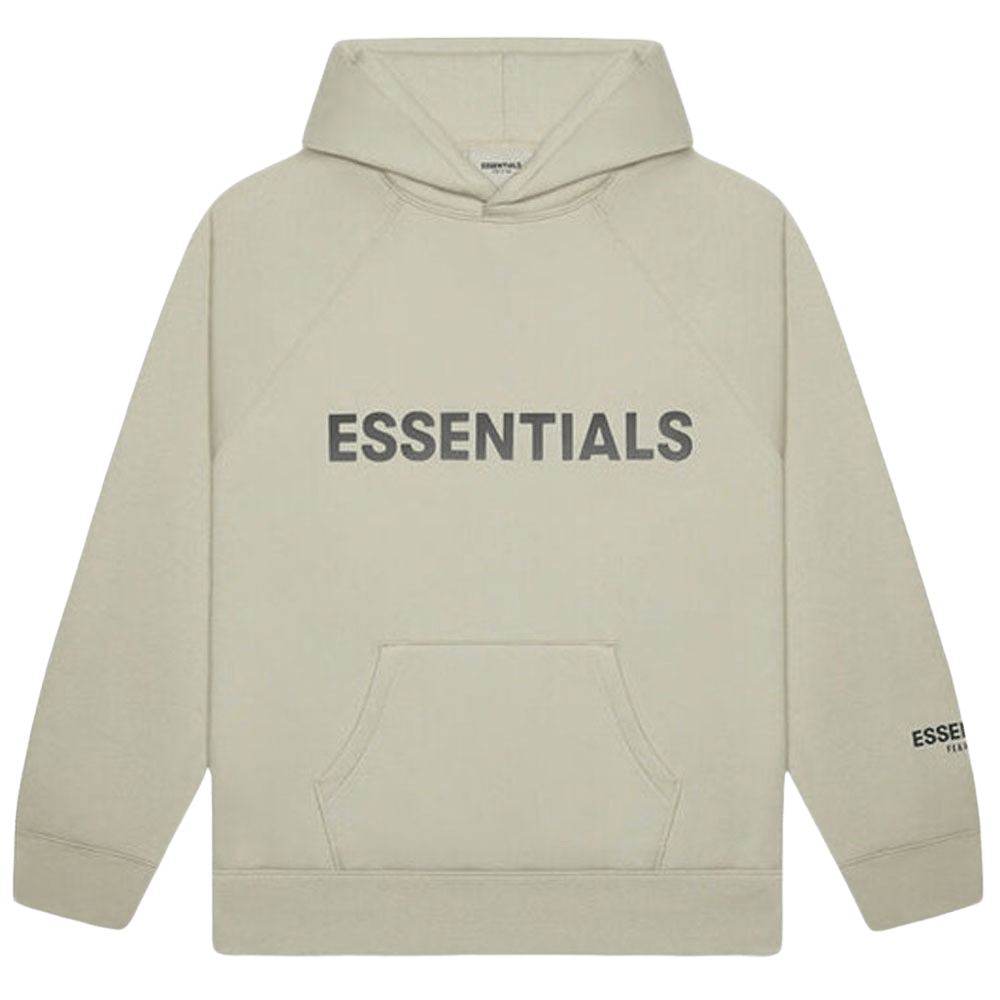 Fear of god essentials 3d silicon applique pullove sale