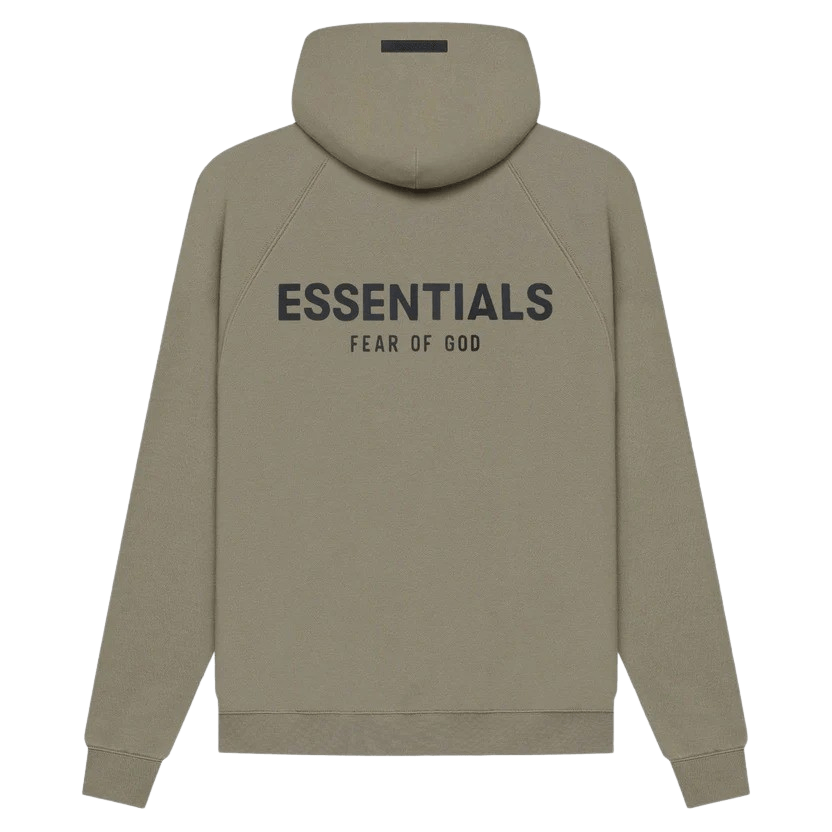 FEAR OF GOD ESSENTIALS Pull-Over Hoodie (SS21) Taupe — Kick Game