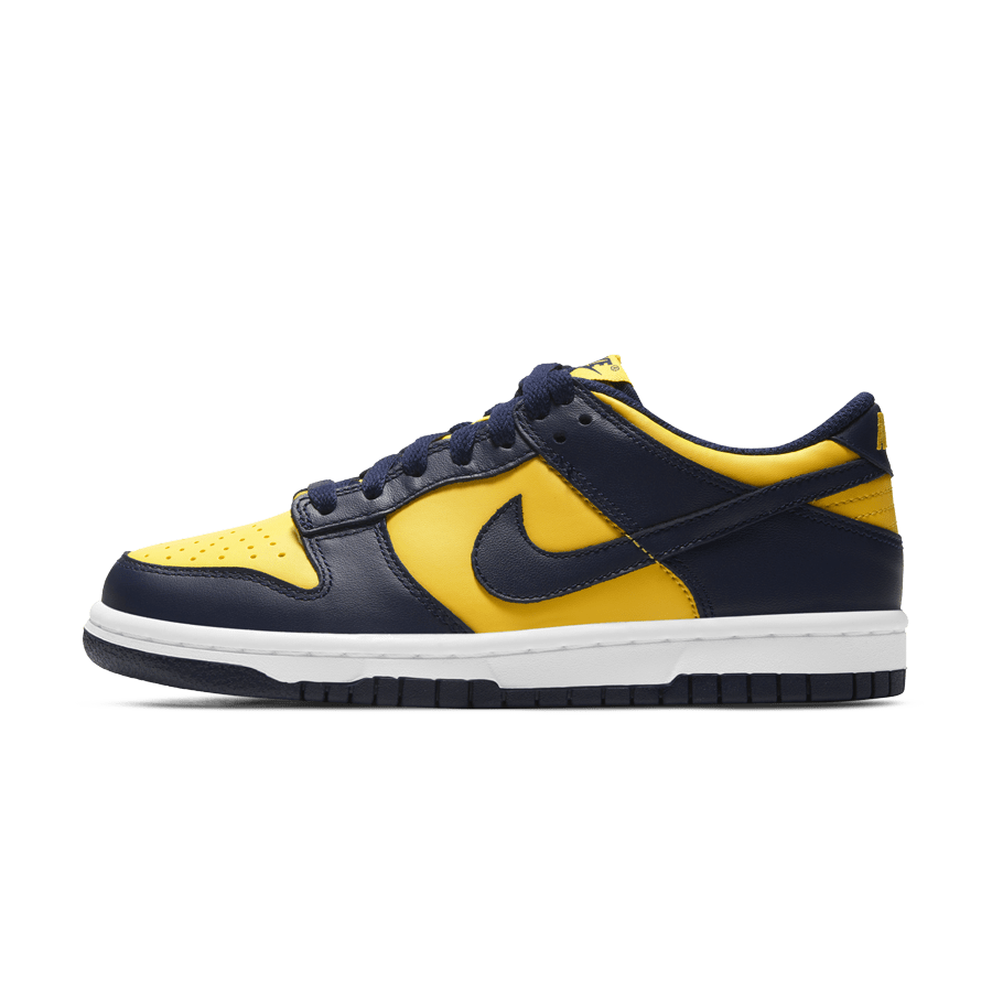 売り販促品 NIKE GS DUNK LOW MICHIGAN - 靴