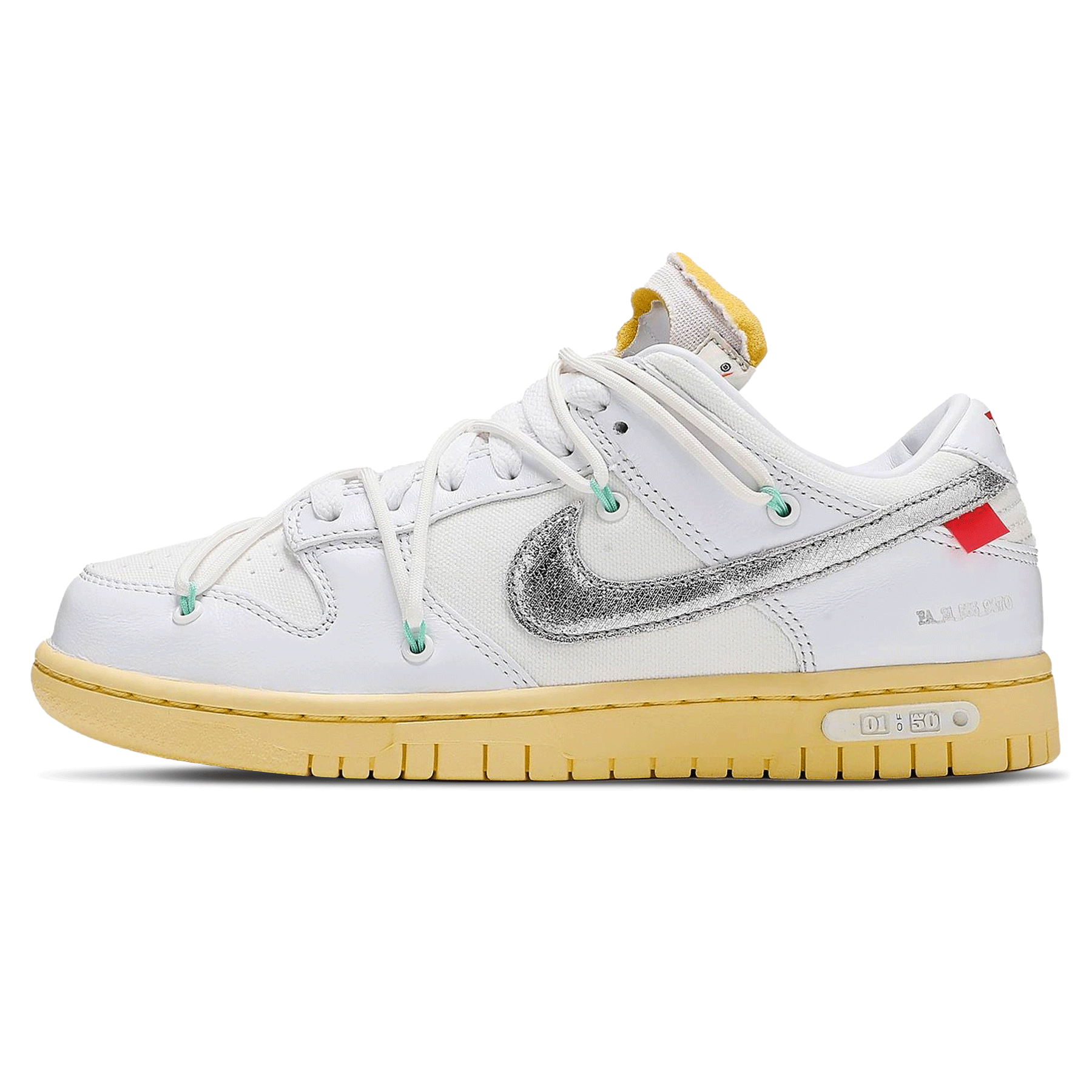 Nike Air Force 1 Low OFF-WHITE University Gold Metallic Silver for Sale, Authenticity Guaranteed