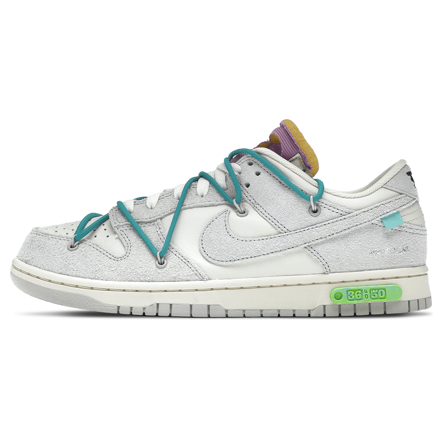 White x Nike Dunk Low 'Lot 36 of 50' — MissgolfShops - Junior Air ...