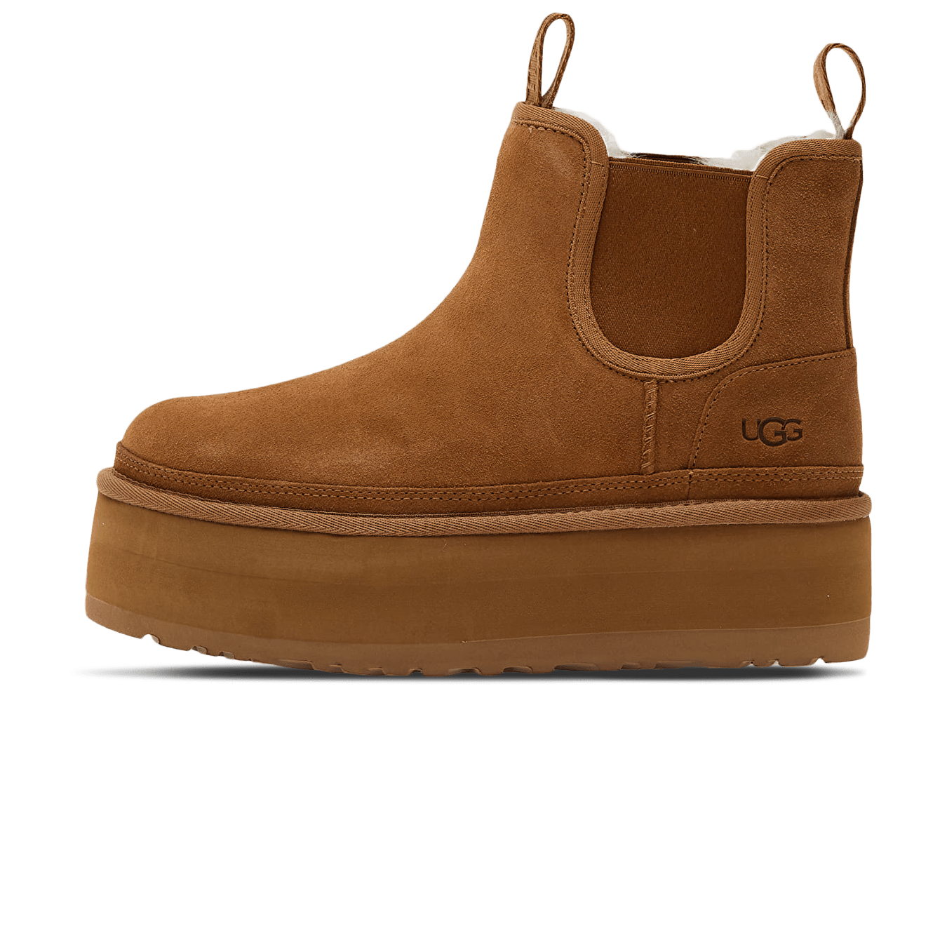 Ugg Kids Neumel Platform Boots 6 / Chestnut / Medium