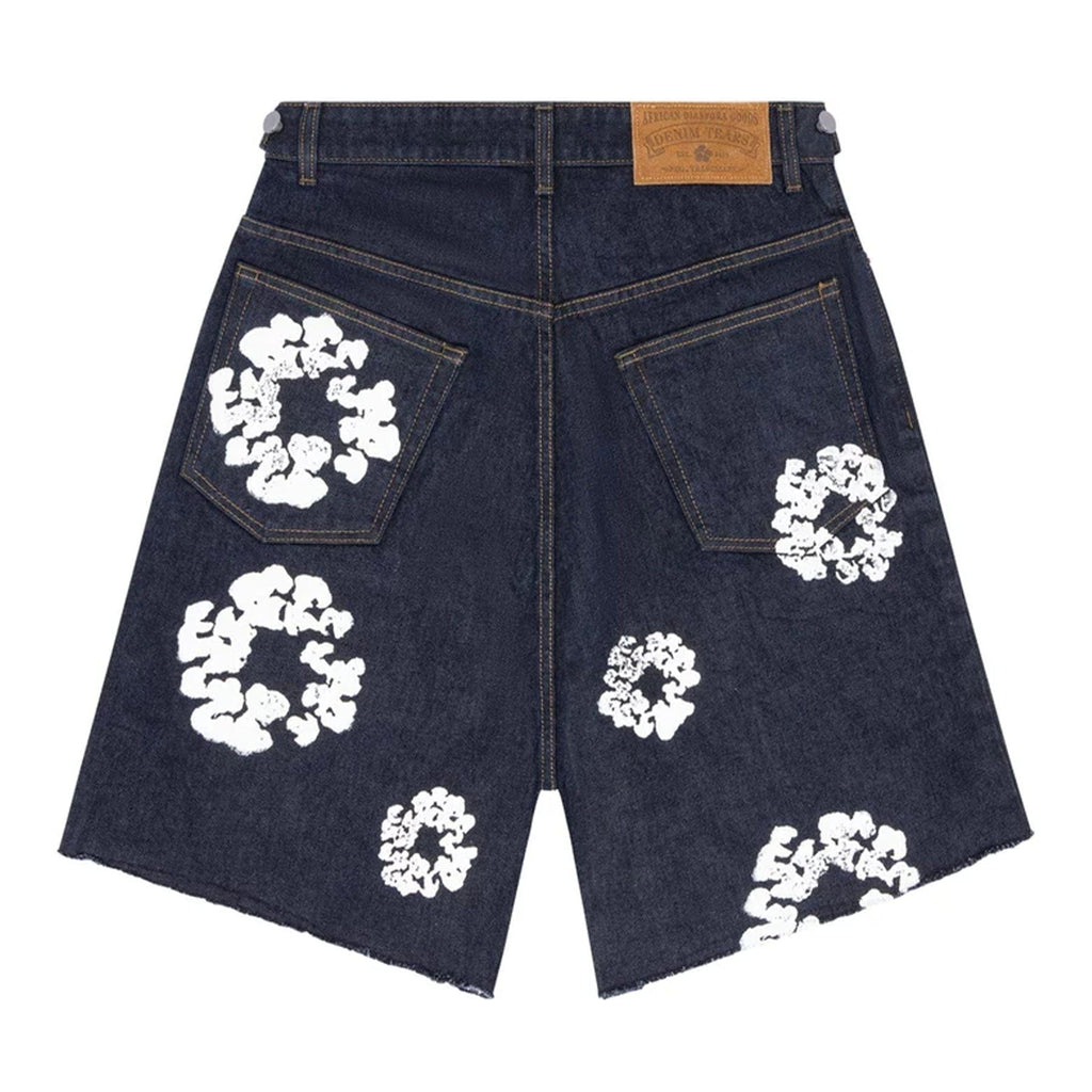 Denim Tears X Levi's Wreath Jean Shorts 'Selvedge' - Kick Game