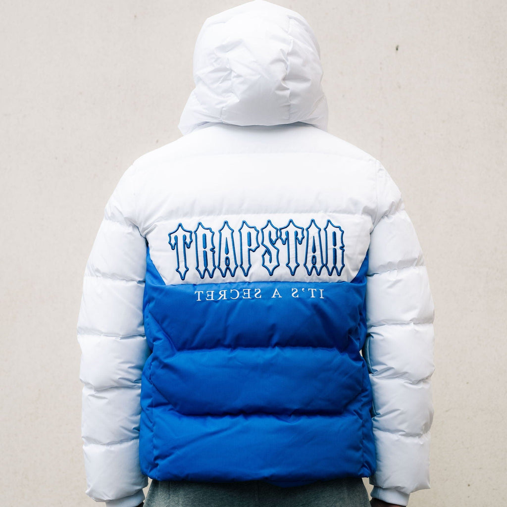 Trapstar Decoded Puffer 25 'White Blue' - Kick Game