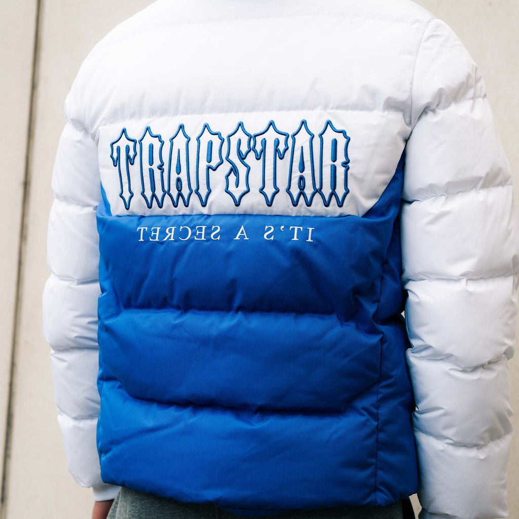 Trapstar Decoded Puffer 25 'White Blue' - Kick Game