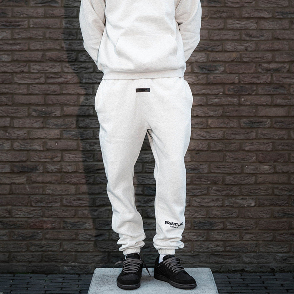 Fear of God Essentials Sweatpants 'Light Oatmeal' (SS22) - Kick Game