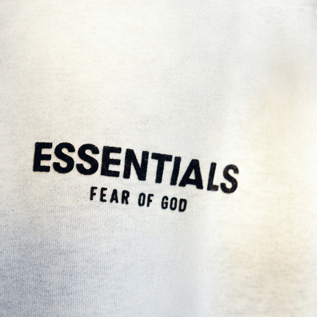 Fear of God Essentials Hoodie 'Light Oatmeal' (SS22) - Kick Game