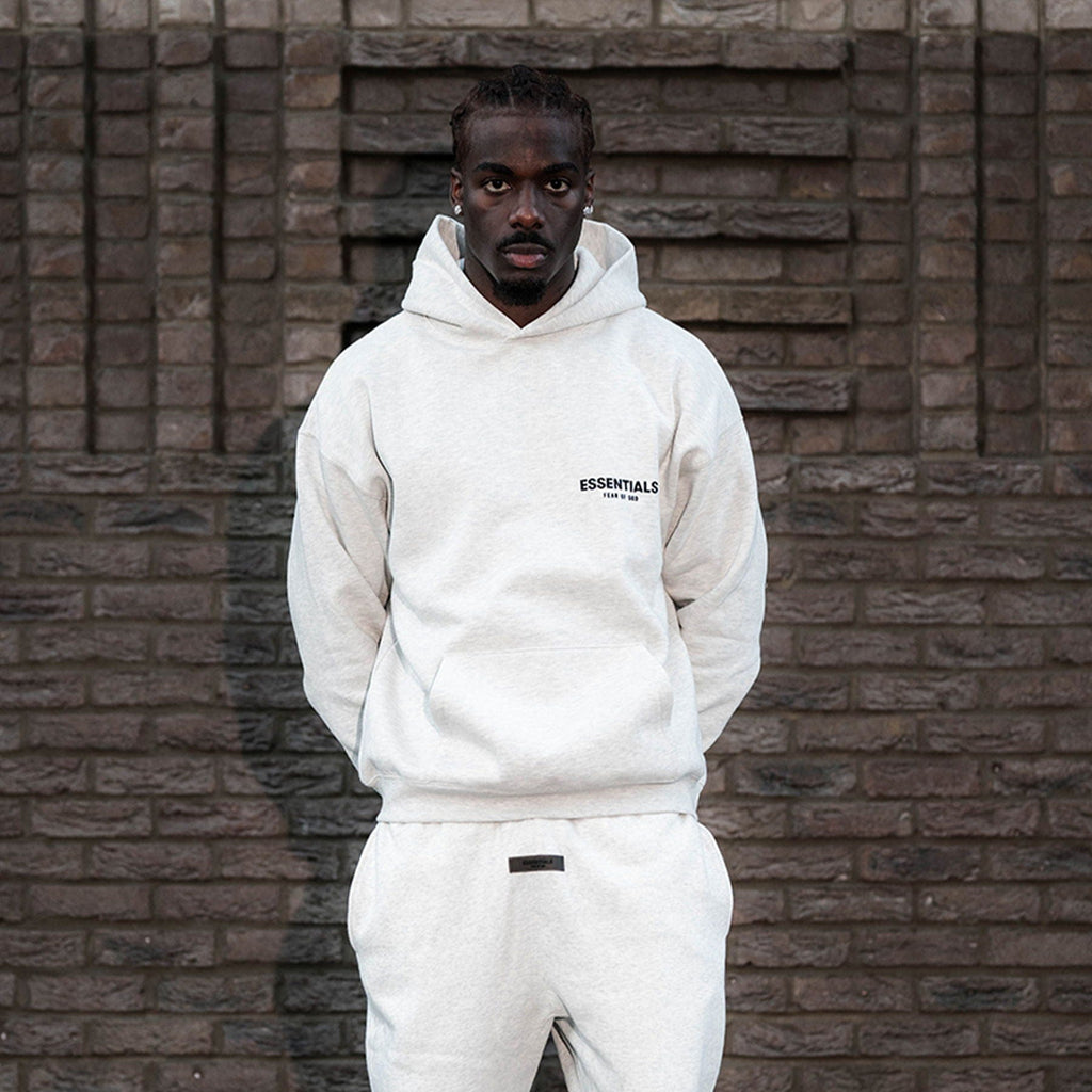 Fear of God Essentials Hoodie 'Light Oatmeal' (SS22) - Kick Game