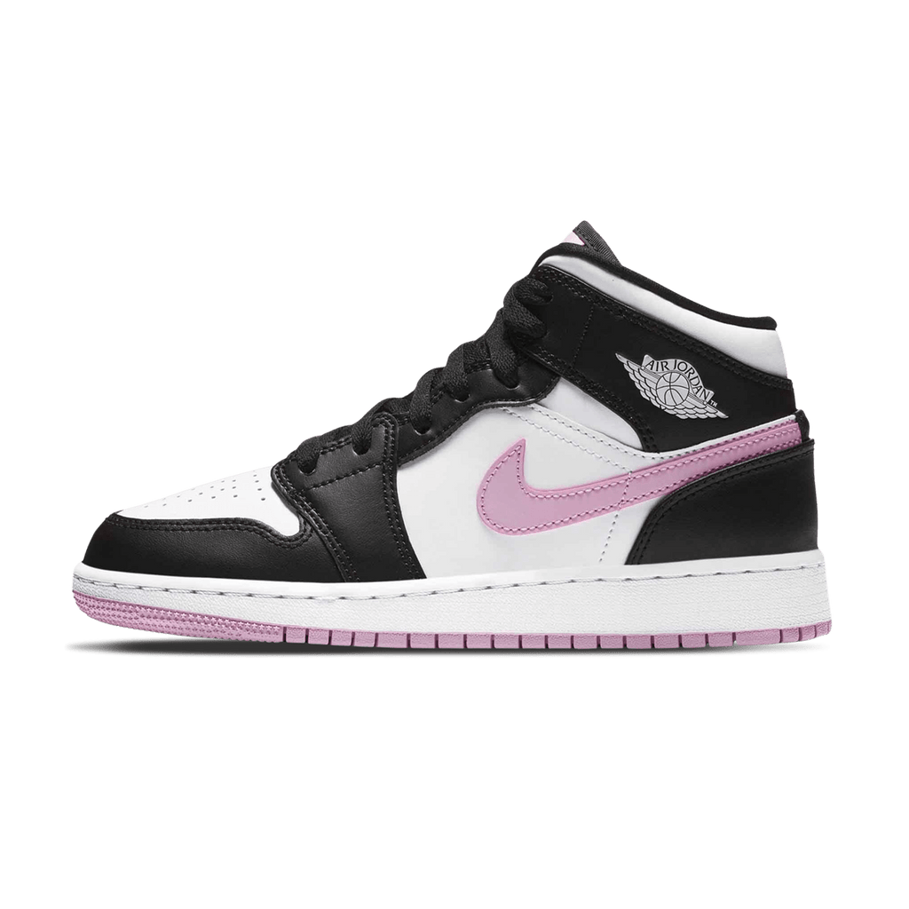 Air Jordan 1 Mid GS 'White Light Arctic Pink' - Kick Game