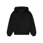 Fear of God Essentials Kids Hoodie 'Jet Black'