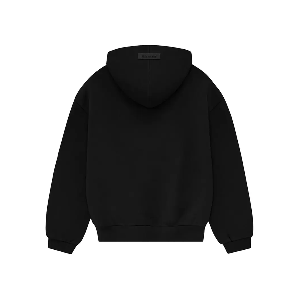 Fear of God Essentials Kids Hoodie 'Jet Black' - Kick Game