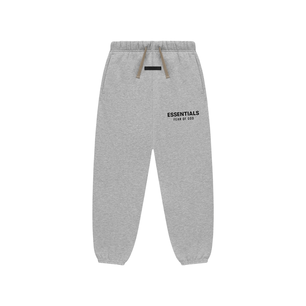 Fear of God Essentials Kids Fleece Sweatpant 'Light Heather Grey' - Kick Game