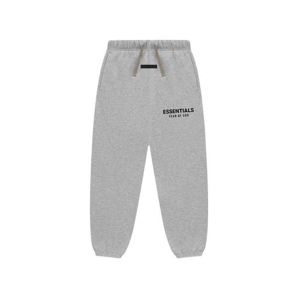 Fear of God Essentials Kids Fleece Sweatpant 'Light Heather Grey' - Kick Game