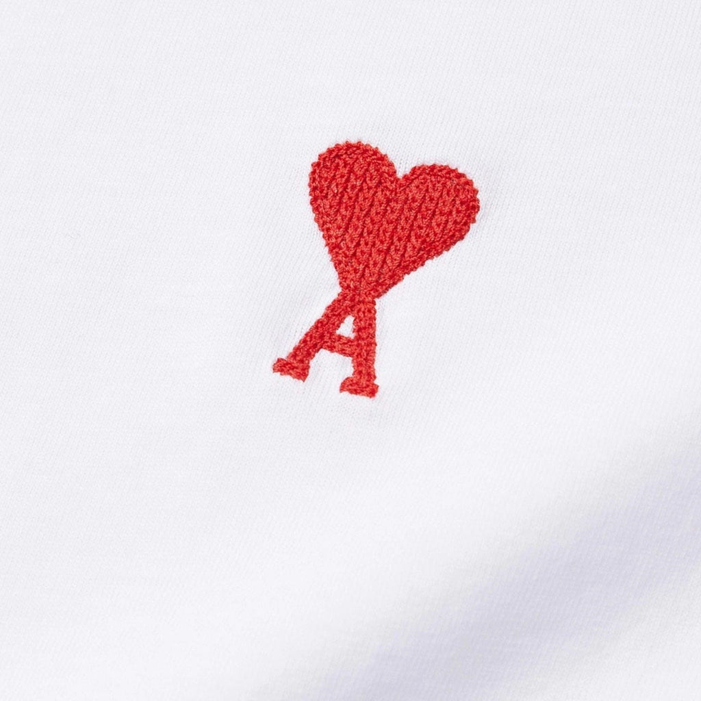 Ami Paris Ami De Coeur T-Shirt 'White' - Kick Game