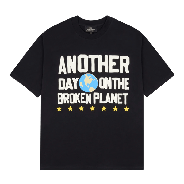 Broken Planet T-Shirt 'Another Day' - Midnight Black - Kick Game