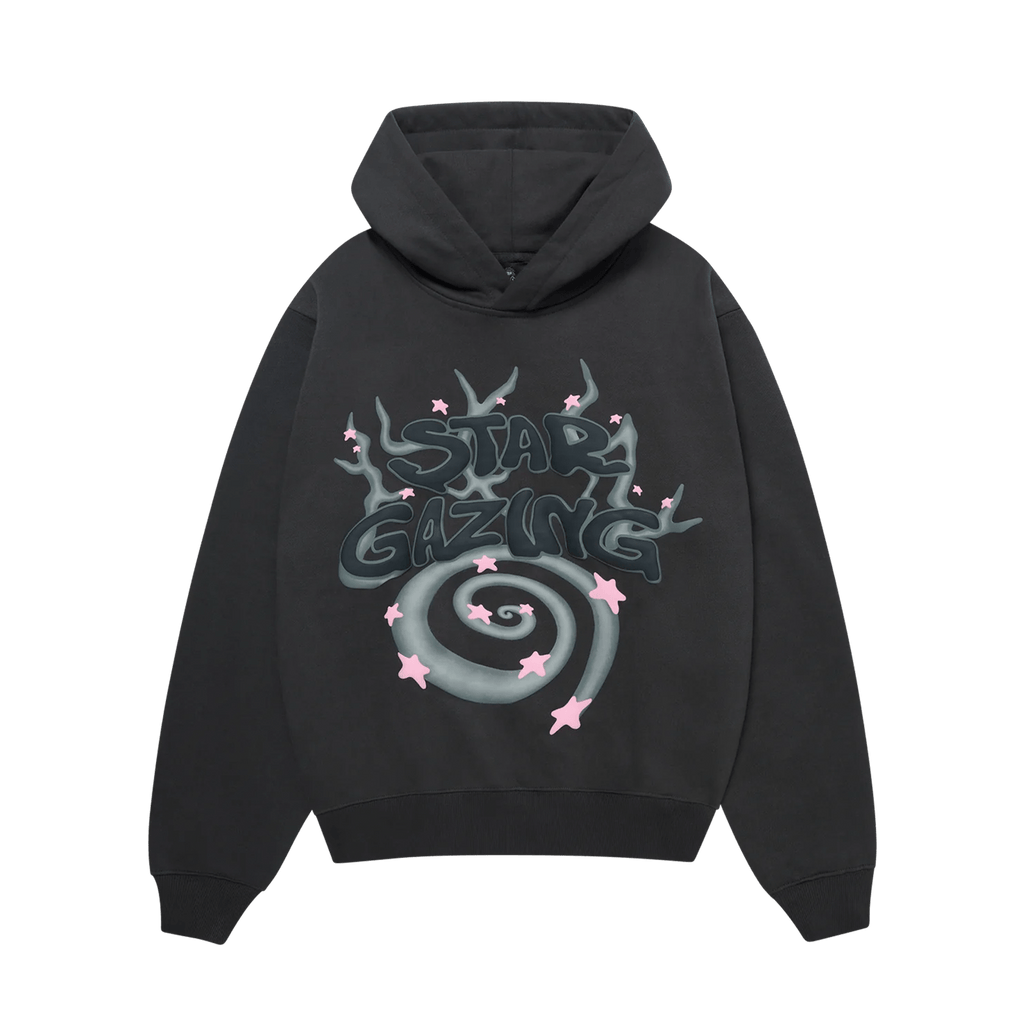 Broken Planet Hoodie Stargazing Soot Black Kick Game