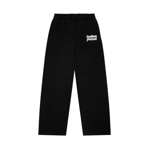 Broken Planet Basics Straight Leg Sweatpants - Midnight Black - Kick Game