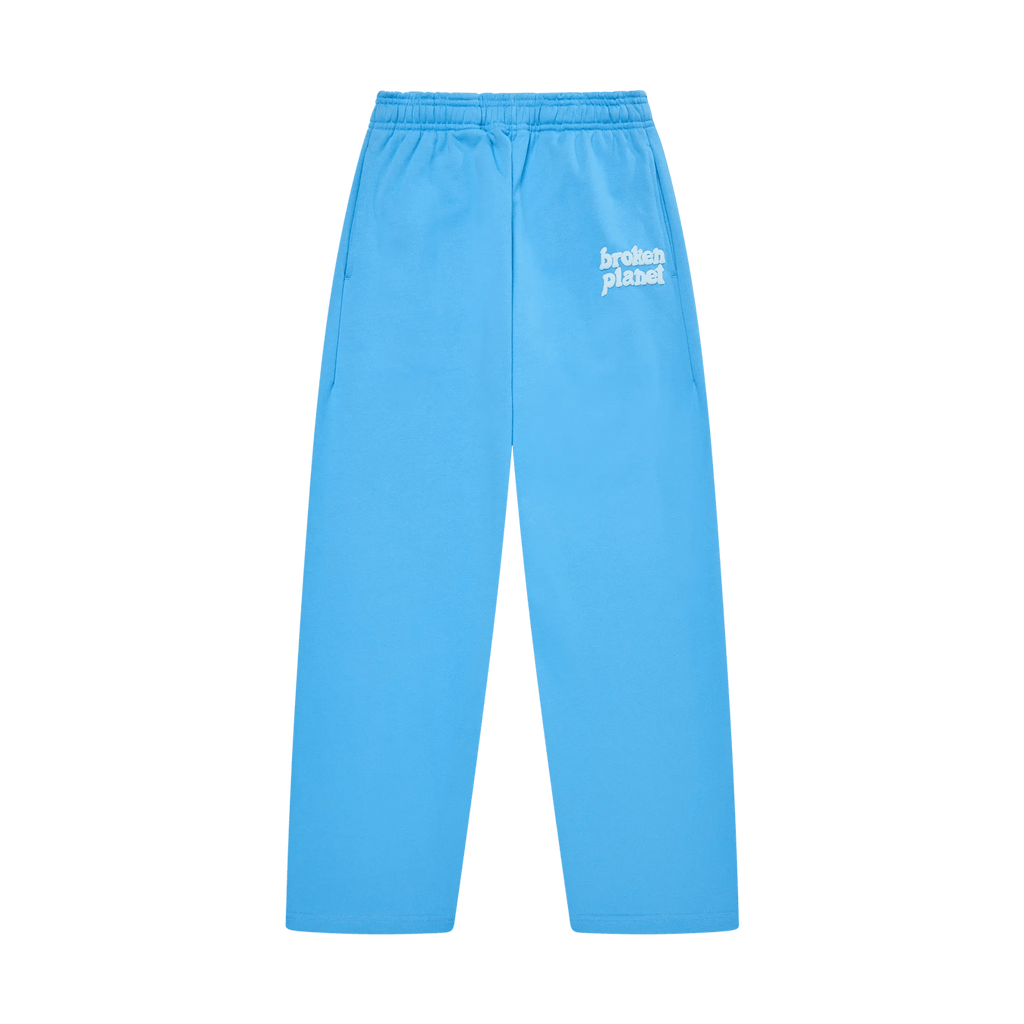 Broken Planet Market Basics Straight Leg Sweatpants - Light Blue - Kick Game