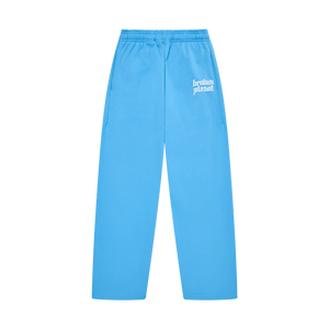 Broken Planet Market Basics Straight Leg Sweatpants - Light Blue