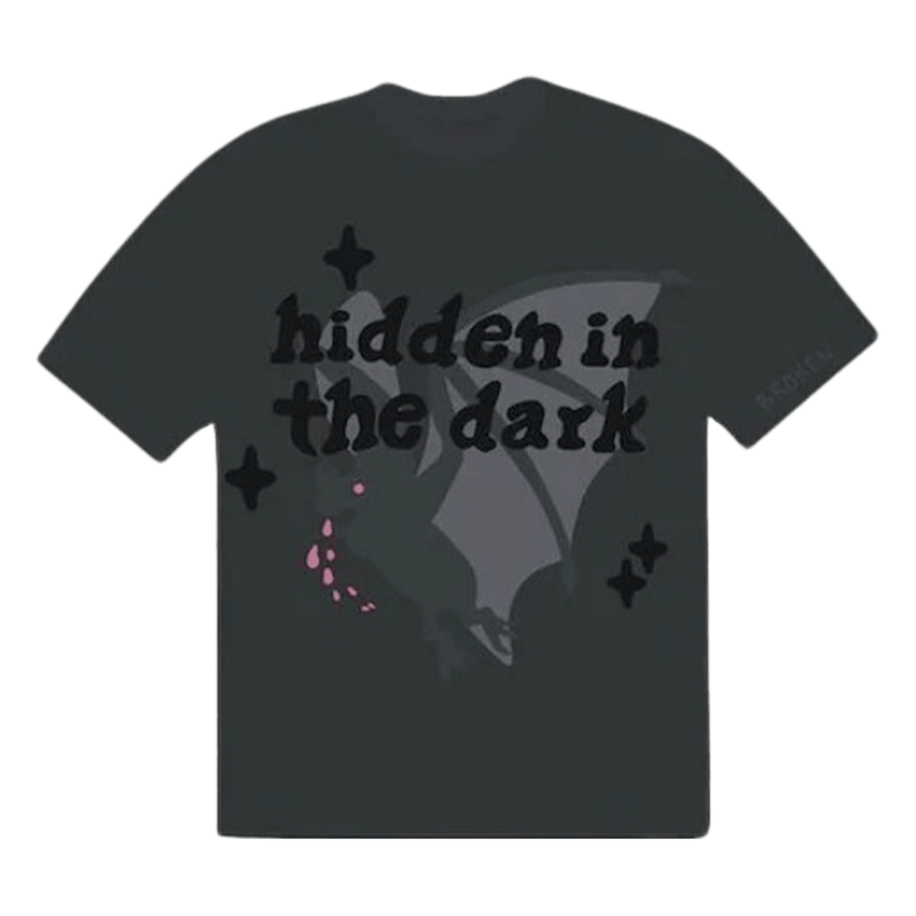 Broken Planet Market T-Shirt 'Hidden In The Dark' - Soot Black - Kick Game