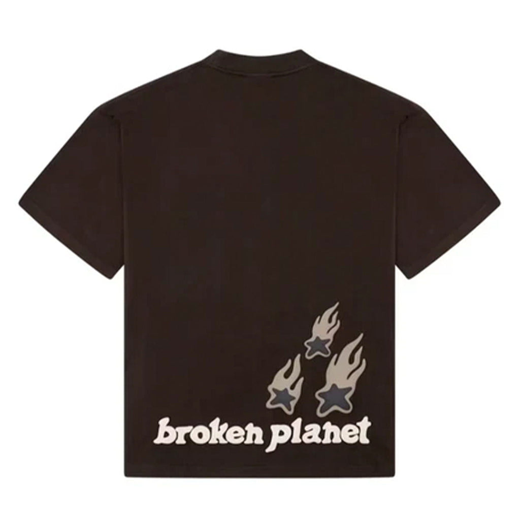 Broken Planet Market T-Shirt 'Heartless Love' - Mocha Brown - Kick Game