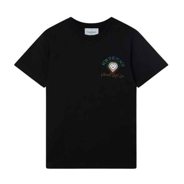 Casablanca For The Peace Gradient Printed T-Shirt 'Black' - Kick Game
