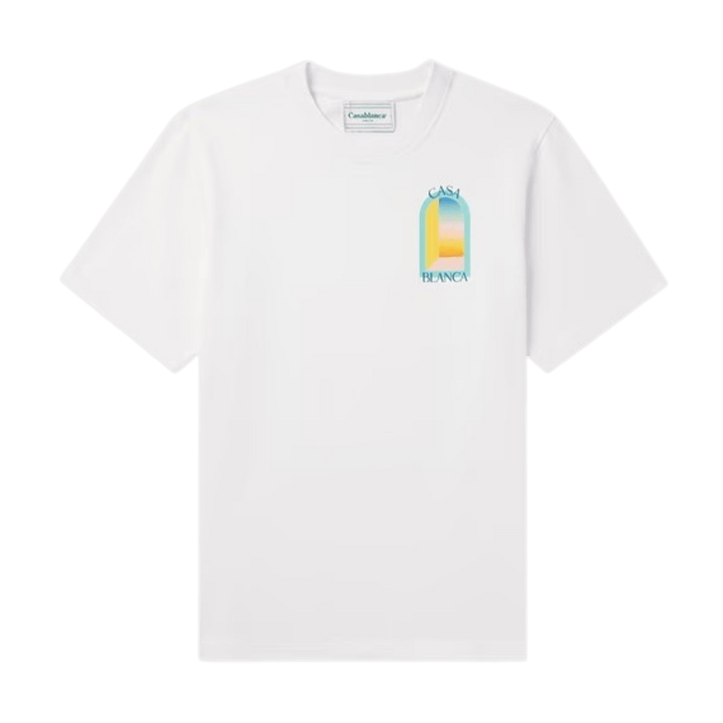 Casablanca L'Arc Colore T-Shirt 'White' - Kick Game