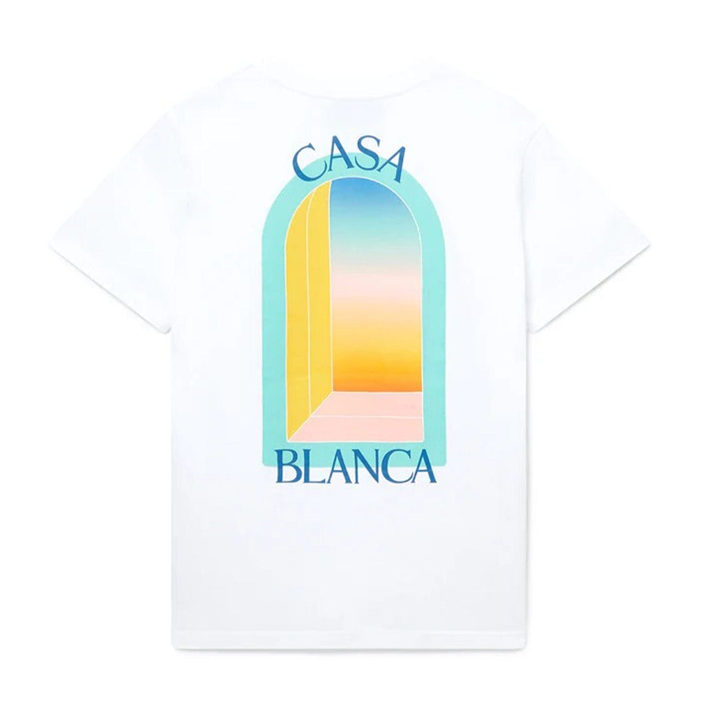 Casablanca L'Arc Colore T-Shirt 'White' - Kick Game