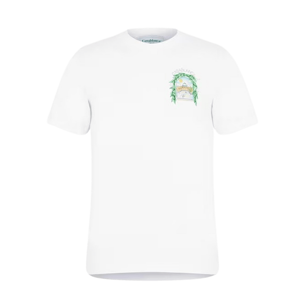 Casablanca L'Arche De Tennis T-Shirt 'White' - Kick Game