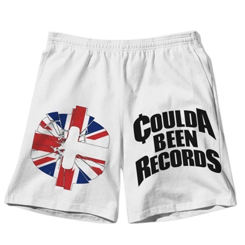 Coulda Been Records Shorts 'White' - Kick Game