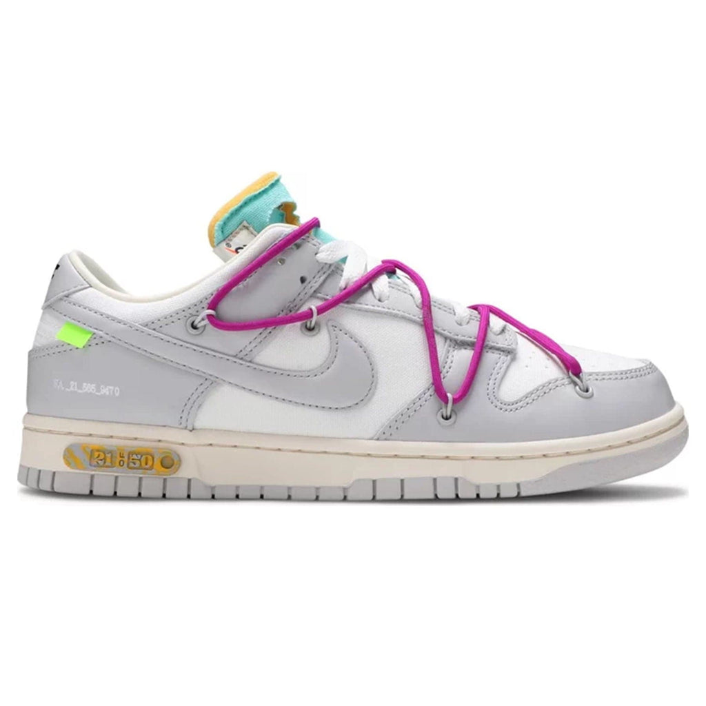 Off-White x Nike Dunk Low 'Lot 21 of 50' - Kick Game