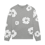 Denim Tears The Cotton Wreath Long Sleeve Tee 'Grey'