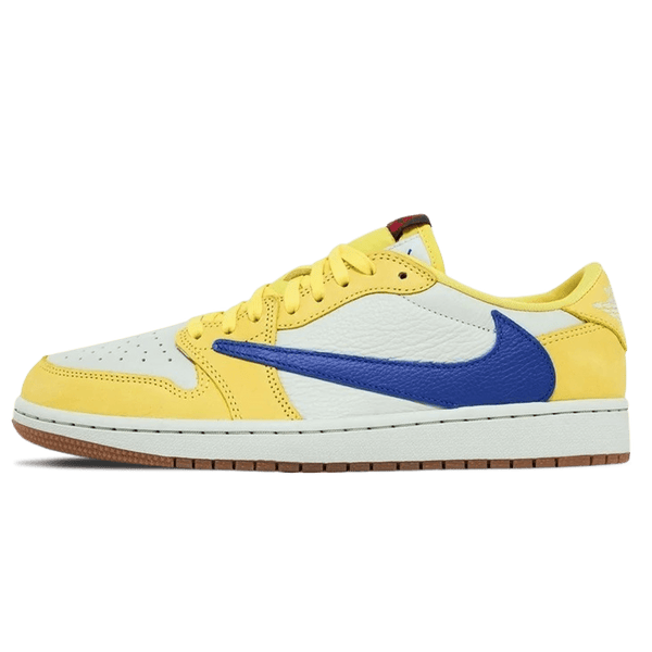 Air Jordan 1 Retro Low OG x Travis Scott Wmns 'Canary' - Kick Game