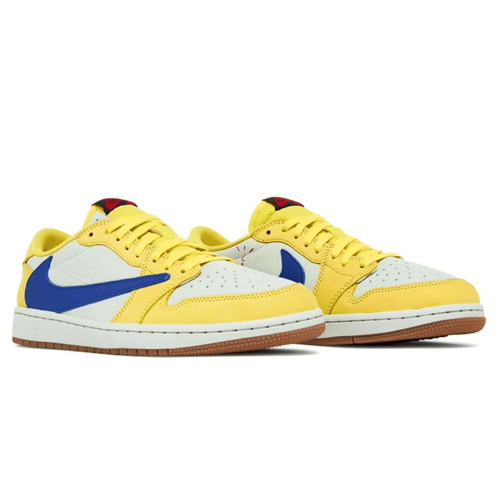 Air Jordan 1 Retro Low OG x Travis Scott Wmns 'Canary' - Kick Game