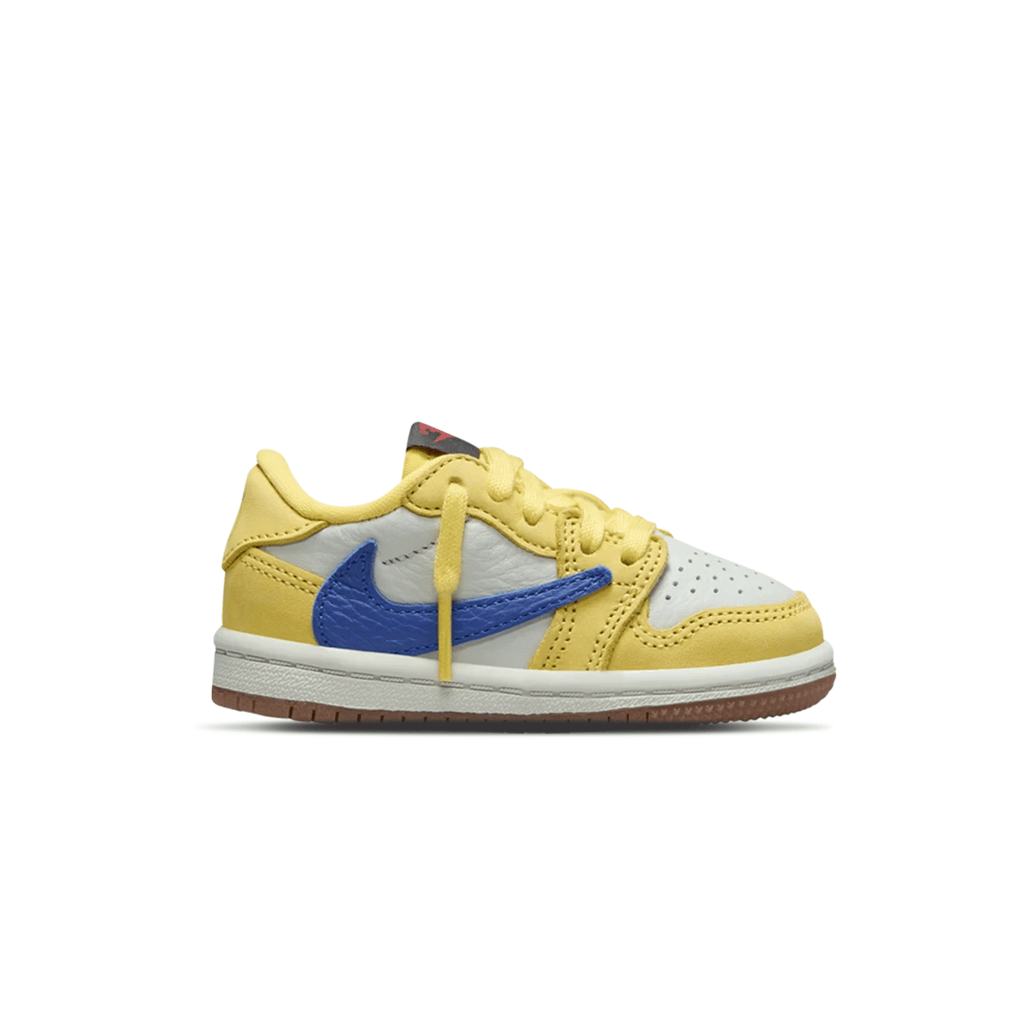 Travis Scott x Air Jordan 1 Low OG TD 'Canary' - Kick Game