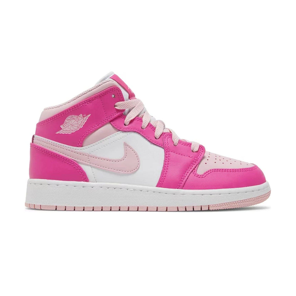 Air Jordan 1 Mid GS 'Fierce Pink' - Kick Game