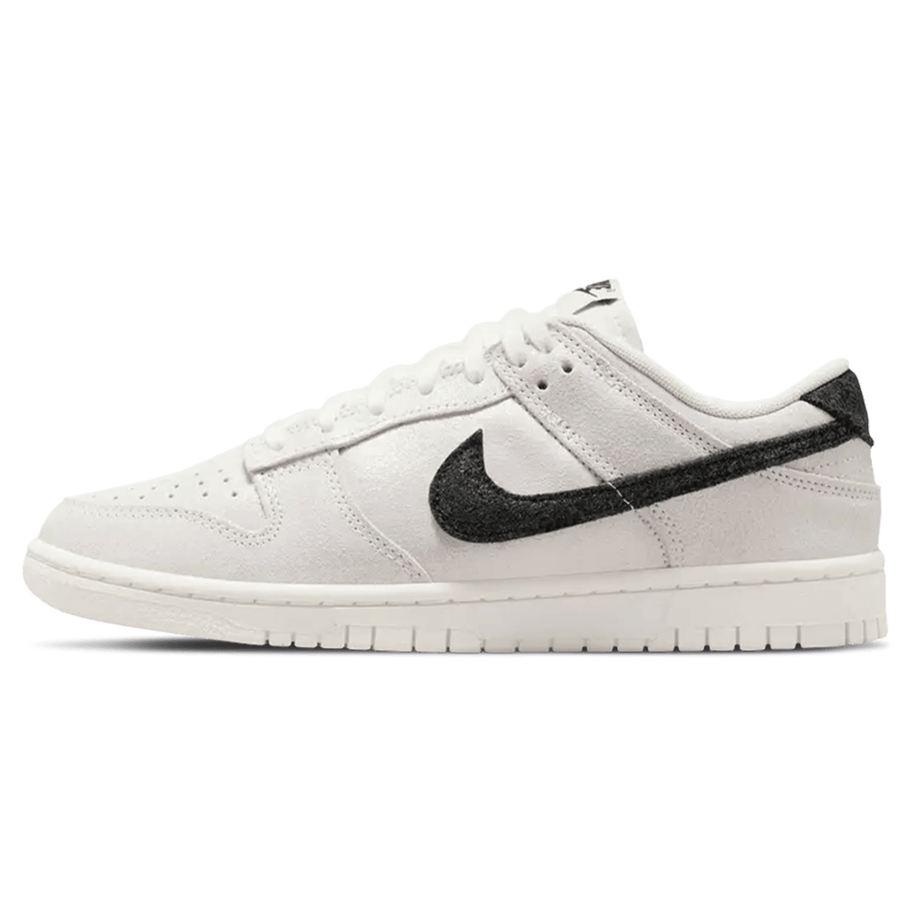 Nike Dunk Low SE Wmns 'White Glittery Suede' - Kick Game