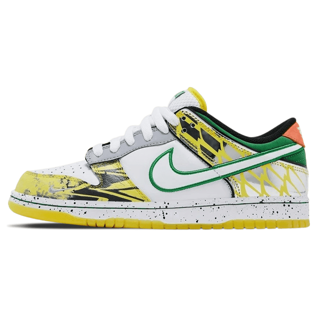 Nike Dunk Low 'What the Duck - University of Oregon Away' PE - Kick Game