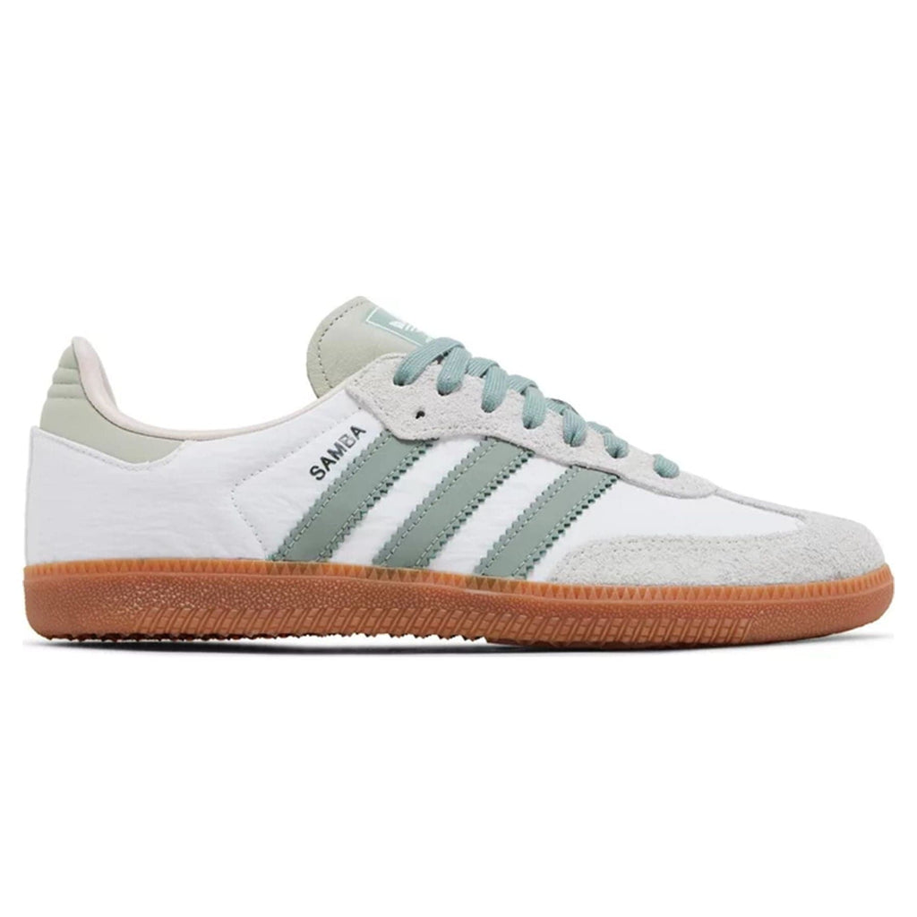 adidas Samba OG Wmns 'White Silver Green' - Kick Game