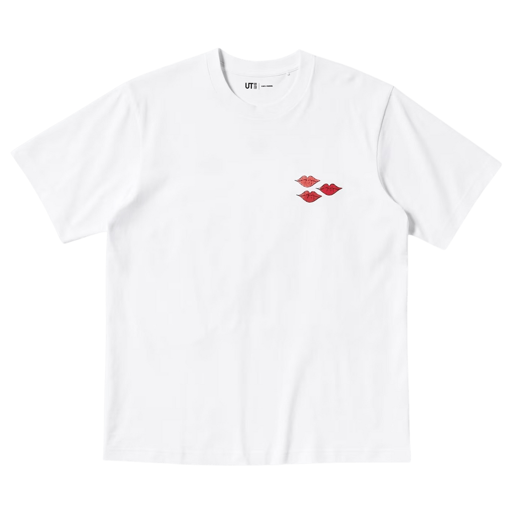 KAWS x Warhol UNIQLO UT Graphic T-Shirt 'White Red' - Kick Game