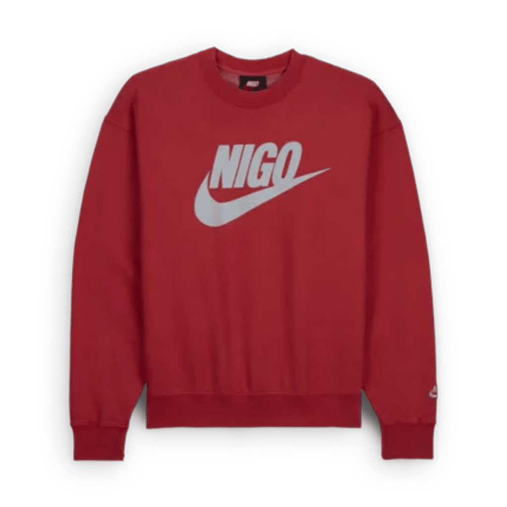 Nike x Nigo Sweatshirt 'Red' - Kick Game