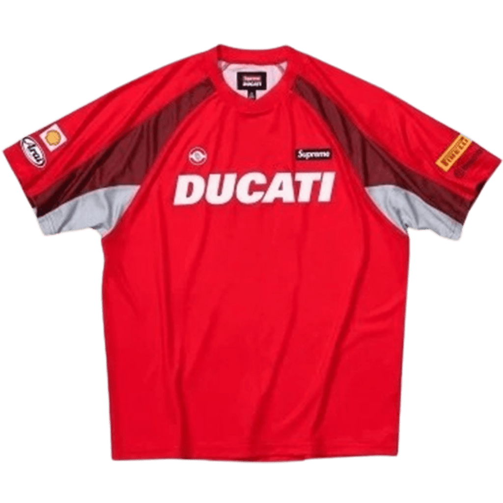 Supreme x Ducati Soccer Jersey 'Red' - Kick Game