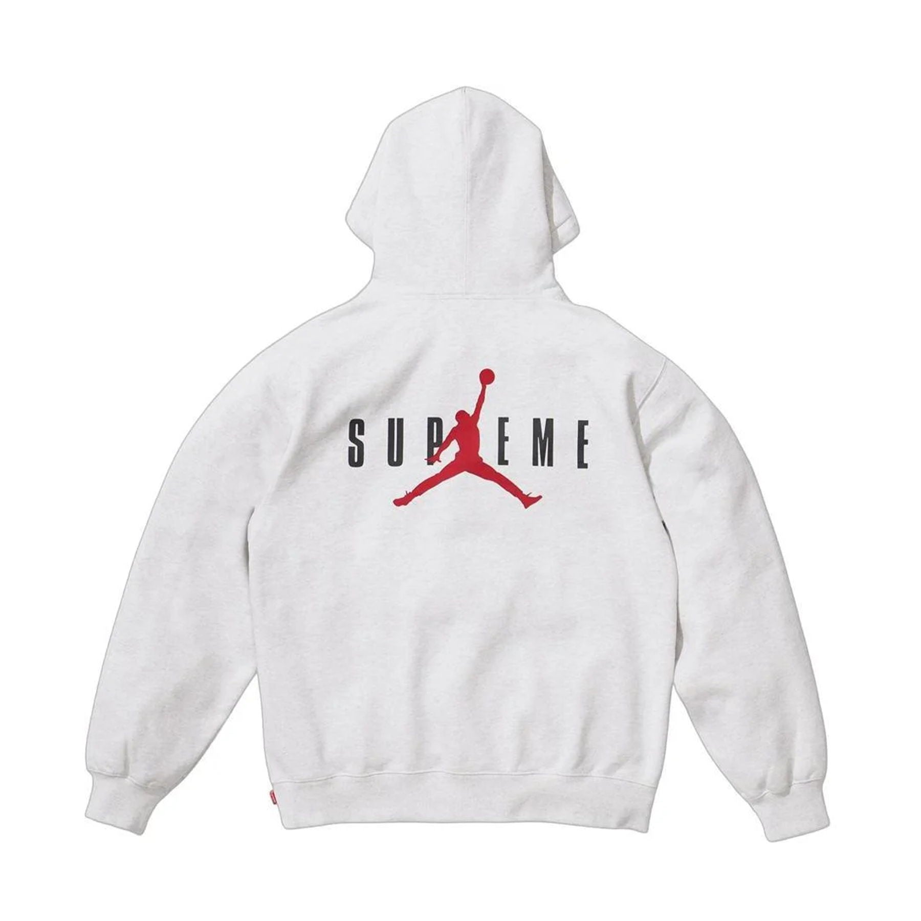 Supreme x Jordan Hoodie White Kick Game