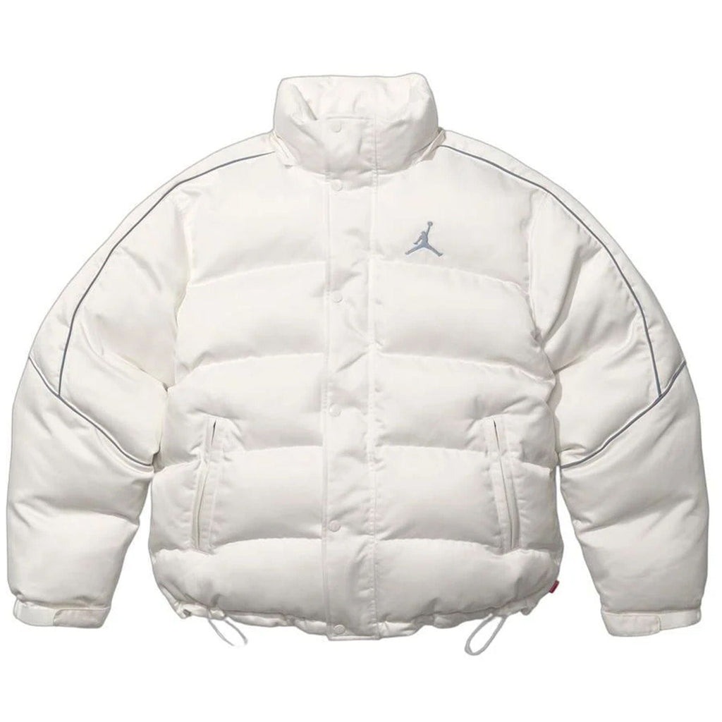 Supreme x Jordan Puffer Jacket 'White' - Kick Game