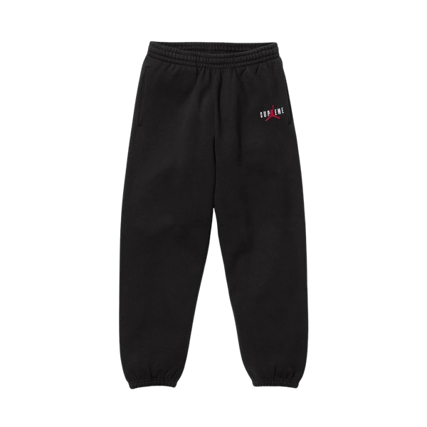 Supreme x Jordan Sweatpants 'Black' - Kick Game